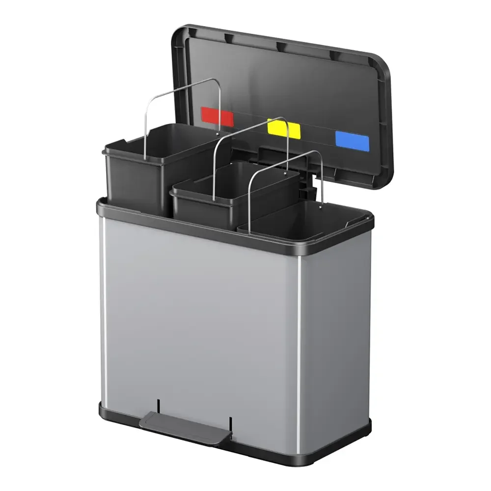 Hailo Öko trio Plus L separator z pedałem 3x9 litrów