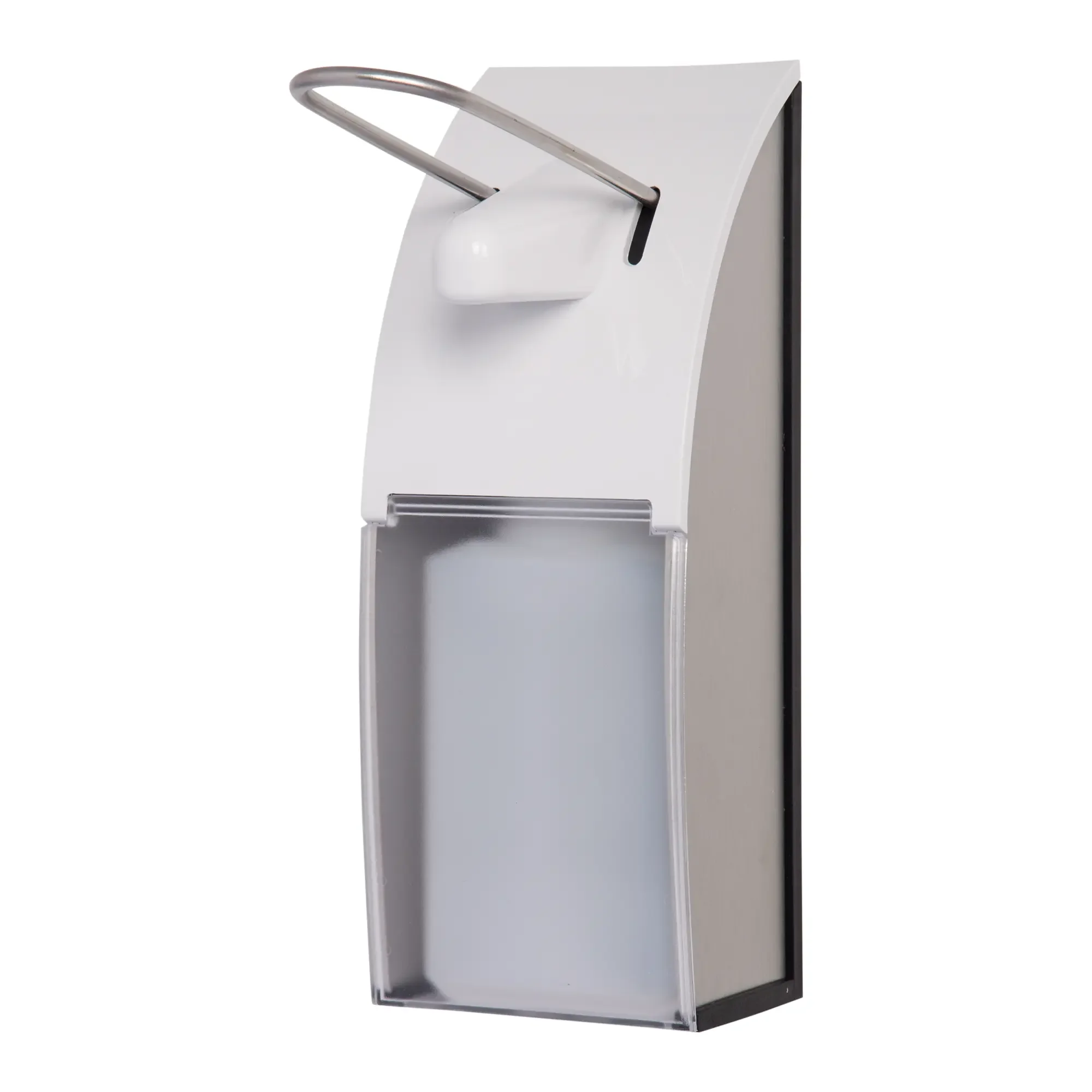 Dozownik płynu dezynfekującego 500 ml ze stali nierdzewnej - 1 dozownik